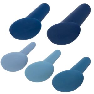 Calexotics-Set di allenamento anale indossabile, 5 pezzi-Silicone · Giocattoli anali (imaginea 8)