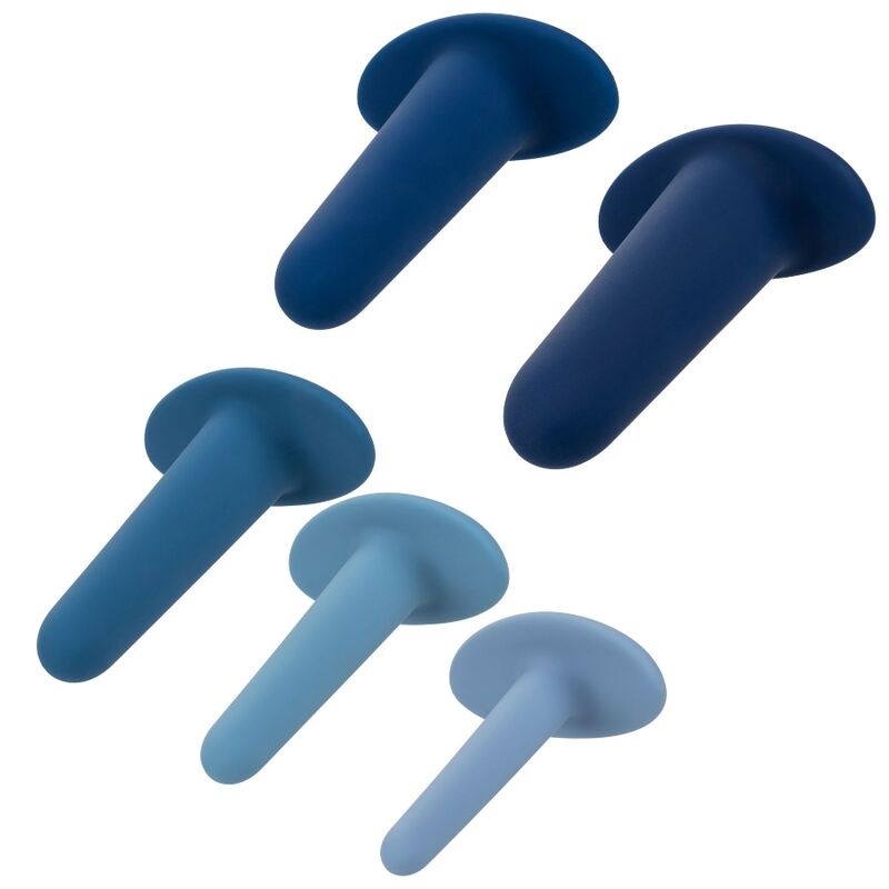 Calexotics-Set di allenamento anale indossabile, 5 pezzi-Silicone 2 Calexotics-Set di allenamento anale indossabile, 5 pezzi-Silicone · Giocattoli anali (imaginea 2)
