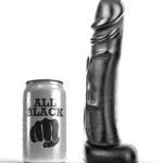 All Black-Dildo 22 cm-Silicone · Dildo & Stimolatori