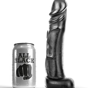 All Black-Dildo 22 cm-Silicone