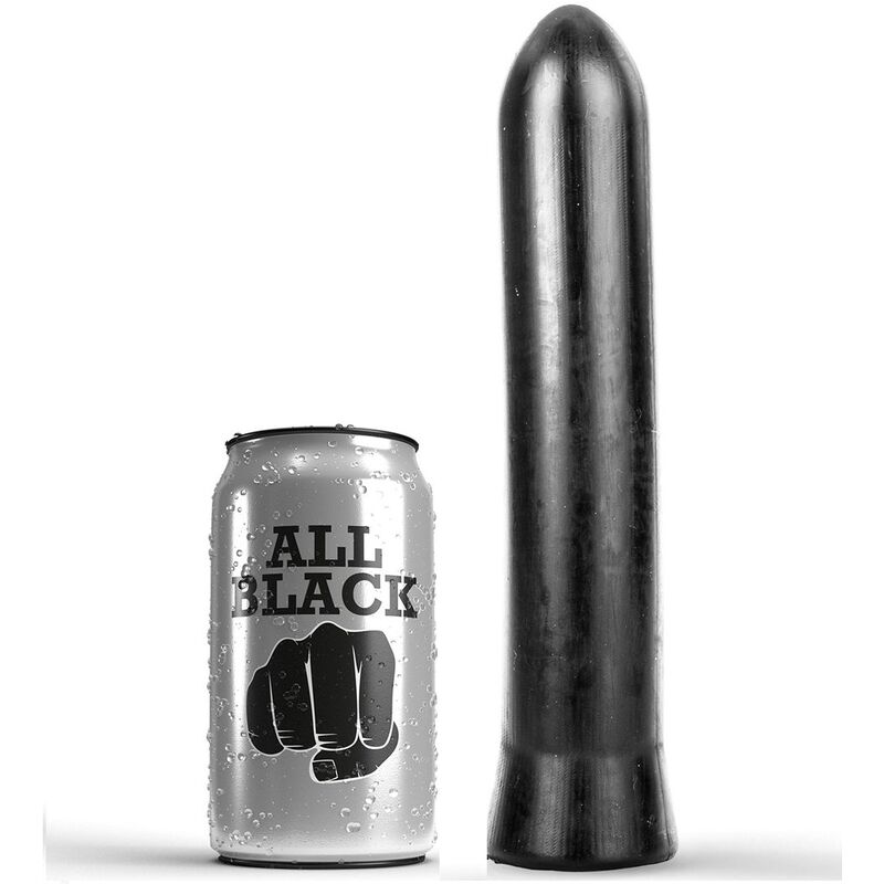 All Black-Dildo 22 cm-Silicone · Dildo & Stimolatori