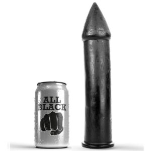 All Black-Dildo 24 cm-PVC · Dildo & Stimulatoare