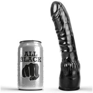 All Black-Dildo Realistic Negru 20 Cm-Silicon · Dildo & Stimulatoare