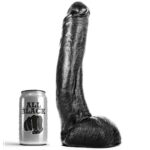 All Black-Dildo 29 cm Curvato-PVC · Dildo & Stimolatori