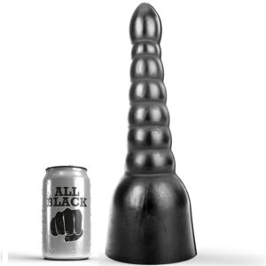 All Black-Dildo 34 cm-PVC · Dildo & Stimolatori