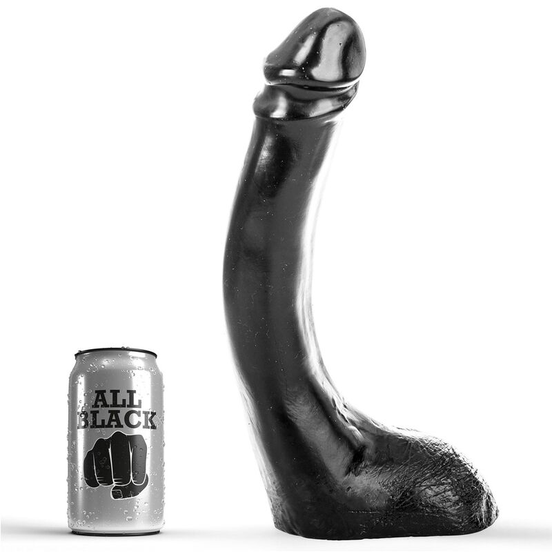 All Black-Dildo 29 cm Fisting-Silicone