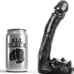All Black-Dildo Realistico 19 Cm-Silicone · Dildo & Stimolatori