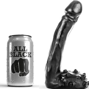All Black-Dildo Realistico 19 Cm-Silicone · Dildo & Stimolatori