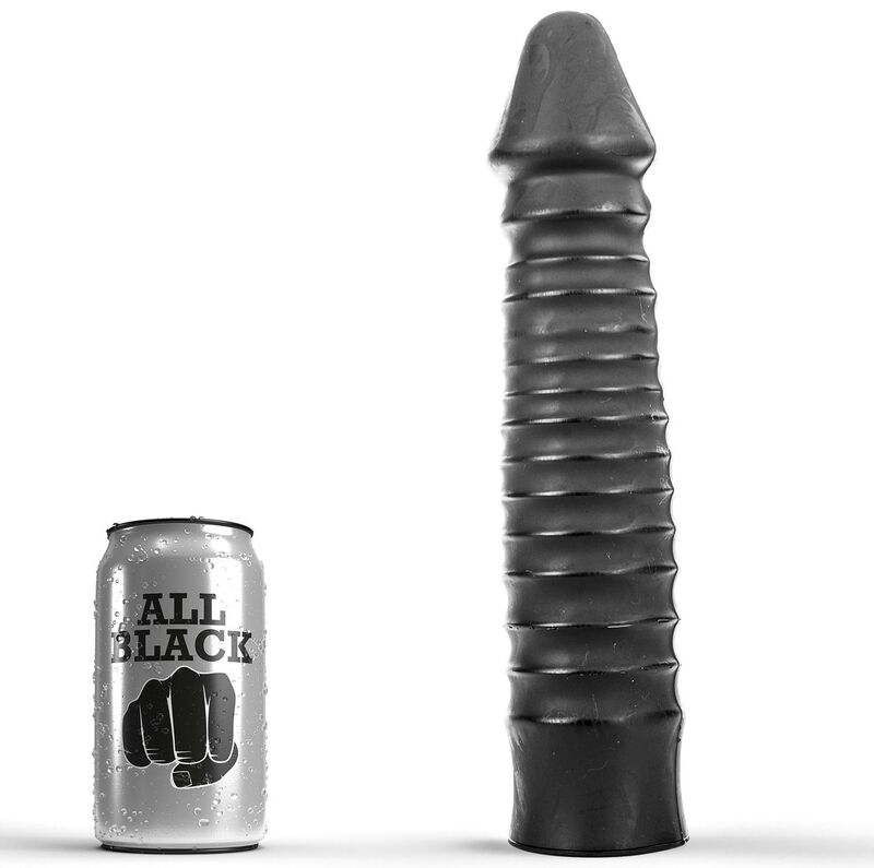 All Black-Dildo 26 cm-Silicone · Dildo & Stimolatori