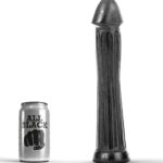 All Black-Plug Dildo 31 cm-Silicone · Accessori BDSM