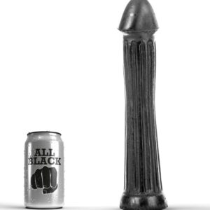 All Black-Plug Dildo 31 cm-Silicone