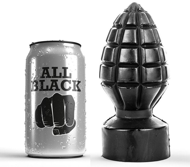 All Black-Plug anale 14 cm-Silicio 1 All Black-Plug anale 14 cm-Silicio · Accessori BDSM