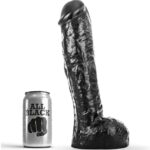 All Black-Dildo 29 cm-Silicone · Dildo & Stimolatori
