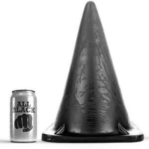 All Black-Plug Triangolare 30 cm-Silicone