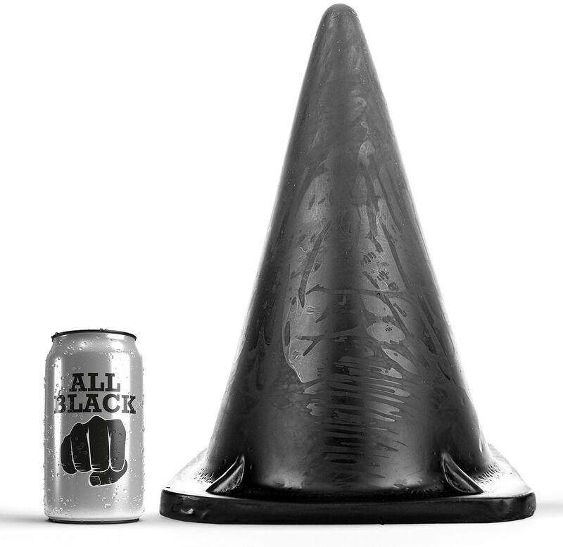 All Black-Plug Triangolare 30 cm-Silicone