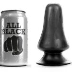 All Black-Plug anale 12 Cm-Silicone · Accessori BDSM