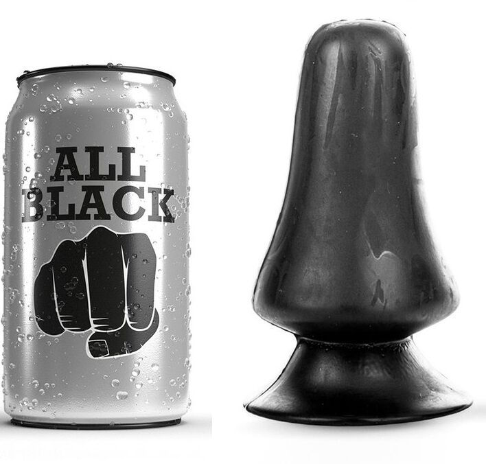 All Black-Plug anale 12 Cm-Silicone · Accessori BDSM