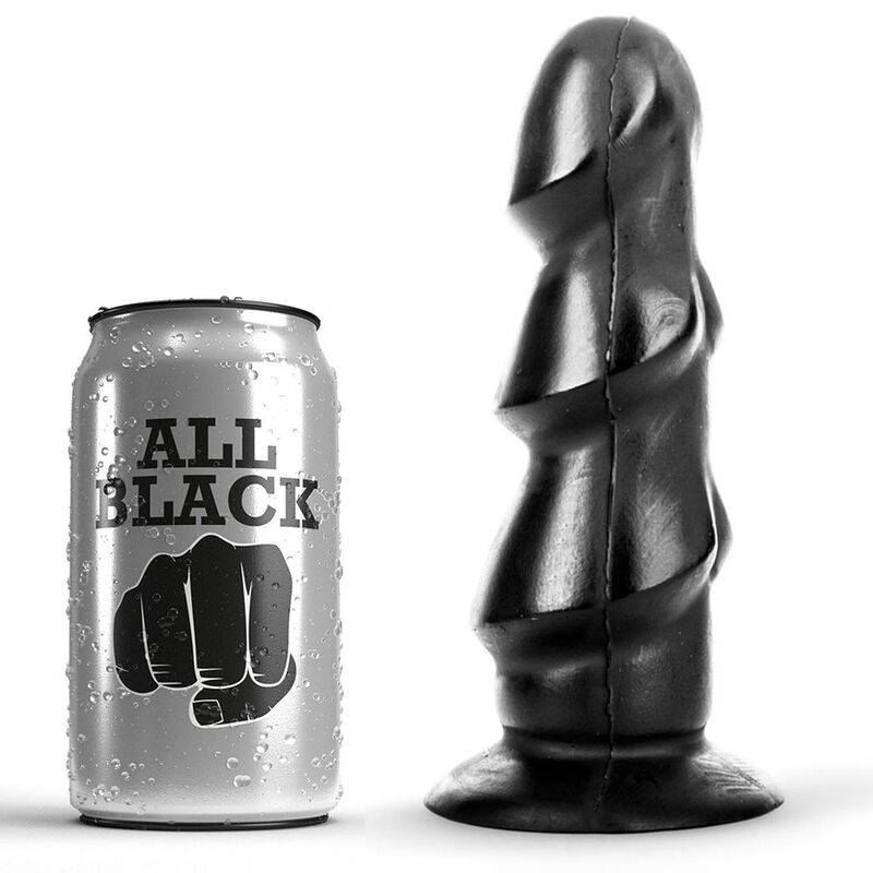 All Black-Dildo 17 cm-Silicone 1 All Black-Dildo 17 cm-Silicone · Dildo & Stimolatori