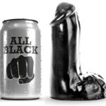 All Black-Dildo Realistico 13 Cm-Silicone · Dildo & Stimolatori