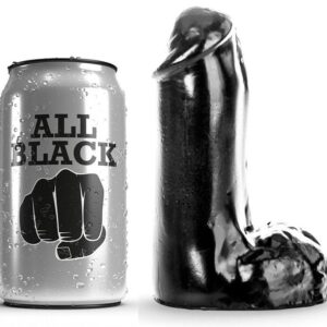 All Black-Dildo Realist 13 Cm-Silicon · Dildo & Stimulatoare