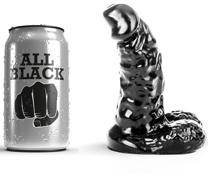 All Black-Dildo 13 cm-Silicone · Dildo & Stimolatori
