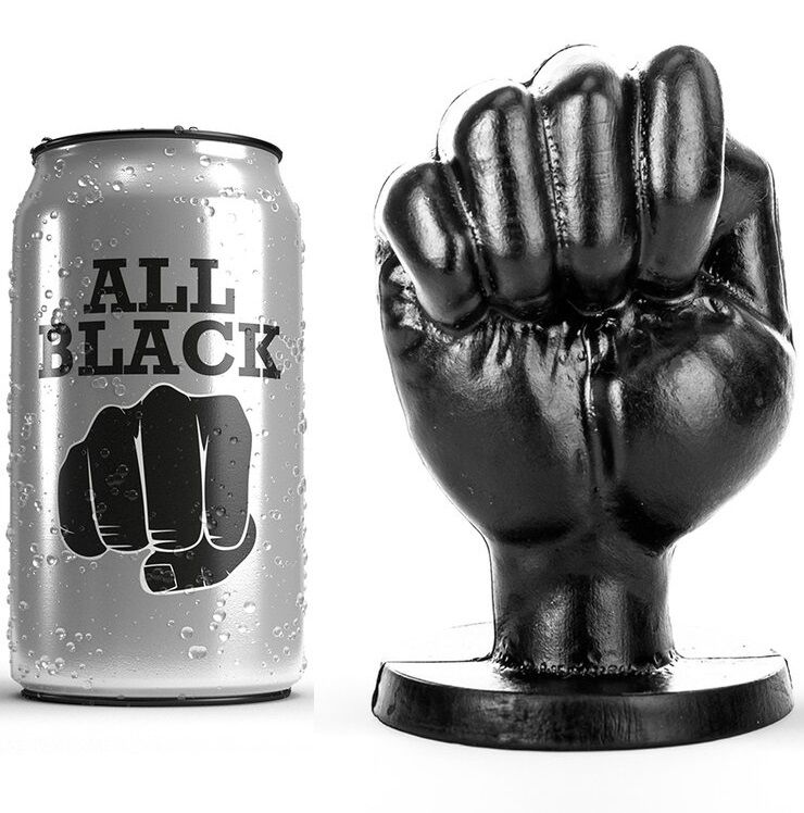 All Black-Pugno 13 cm Anal-Waterproof
