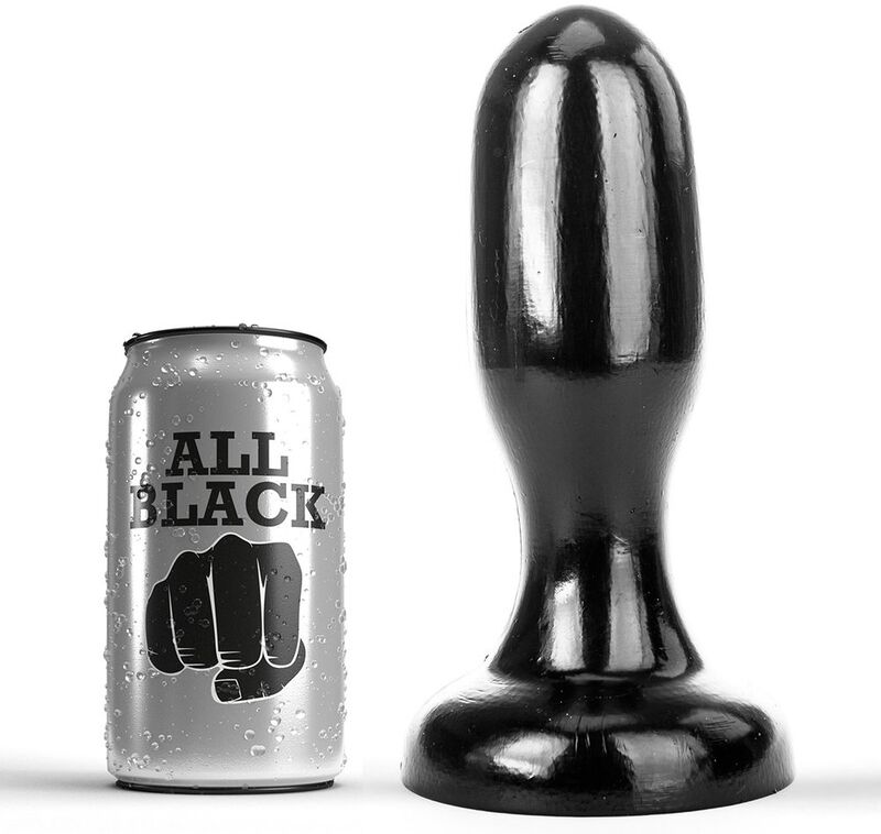 All Black-Plug anale 19,5 cm-PVC, impermeabile 1 All Black-Plug anale 19,5 cm-PVC, impermeabile · Accessori BDSM