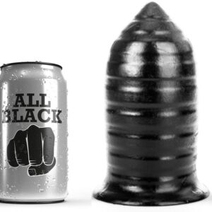All Black-Anale Plug 16 cm-Waterproof