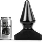 All Black-Plug anale 20,5 cm-Silicone, impermeabile · Accessori BDSM