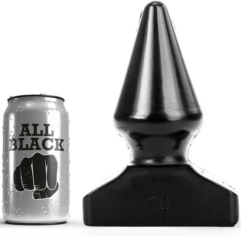All Black-Plug anale 20,5 cm-Silicone, impermeabile 1 All Black-Plug anale 20,5 cm-Silicone, impermeabile · Accessori BDSM