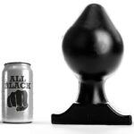 All Black-Plug 22,5 cm 12 Inch-Silicone · Accessori BDSM