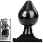 All Black-Plug anale 19 Cm-Silicone · Accessori BDSM