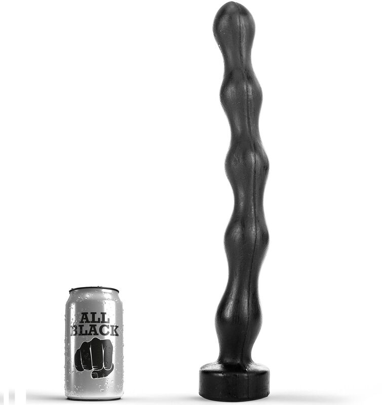 All Black-Perle Anale 41,5 cm-Silicone