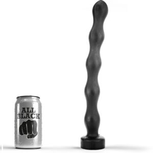 All Black-Plug anale Tipo Sfera 32 cm-Silicone