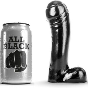 All Black-Dildo Negru 15 Cm-Silicon · Dildo & Stimulatoare