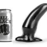 All Black-Anale Plug 13 cm-Silicone · Accessori BDSM