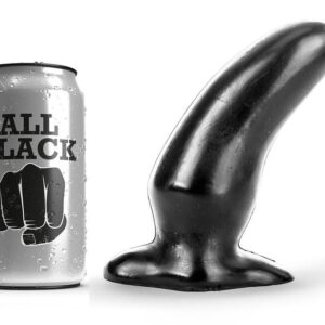 All Black-Anale Plug 13 cm-Silicone · Accessori BDSM