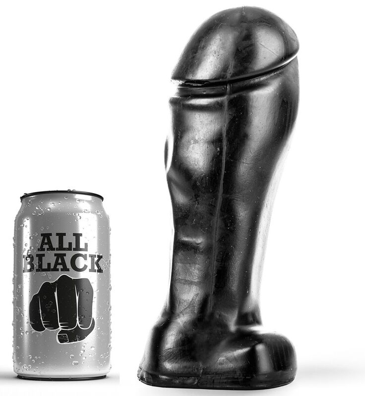 All Black-Dong 22 cm Broad Toe-Silicone · Dildo & Stimolatori