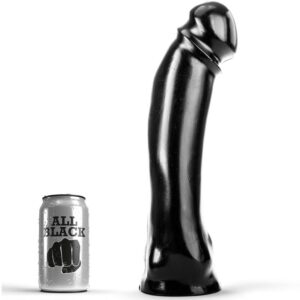 All Black-Dong 33 cm-PVC