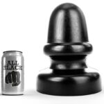 All Black-Plug anale 23 cm-Silicone · Accessori BDSM