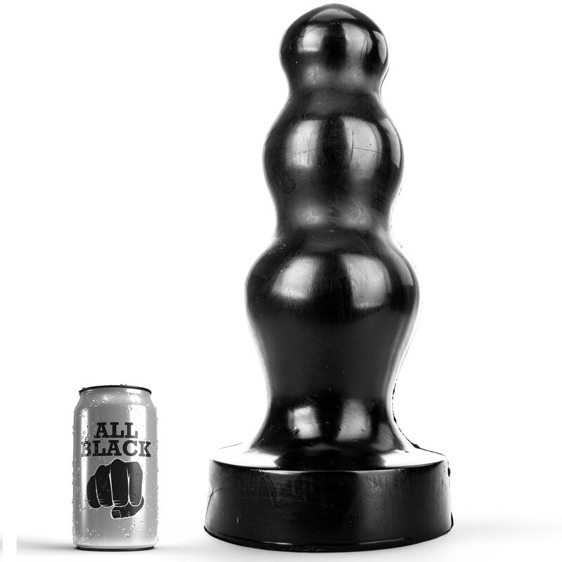 All Black-Spina Big 38 cm-Silicone · Accessori BDSM