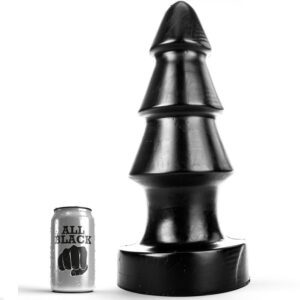 All Black-Sfida anale 40 cm-Silicone