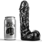 All Black-Dong 19 cm-PVC · Dildo & Stimolatori