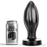 All Black-Plug anale 21 cm-Silicone, impermeabile · Accessori BDSM