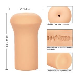 Calexotics-Boundless Stroker Light-TPE, impermeabile · Masturbatori (immagine 6)