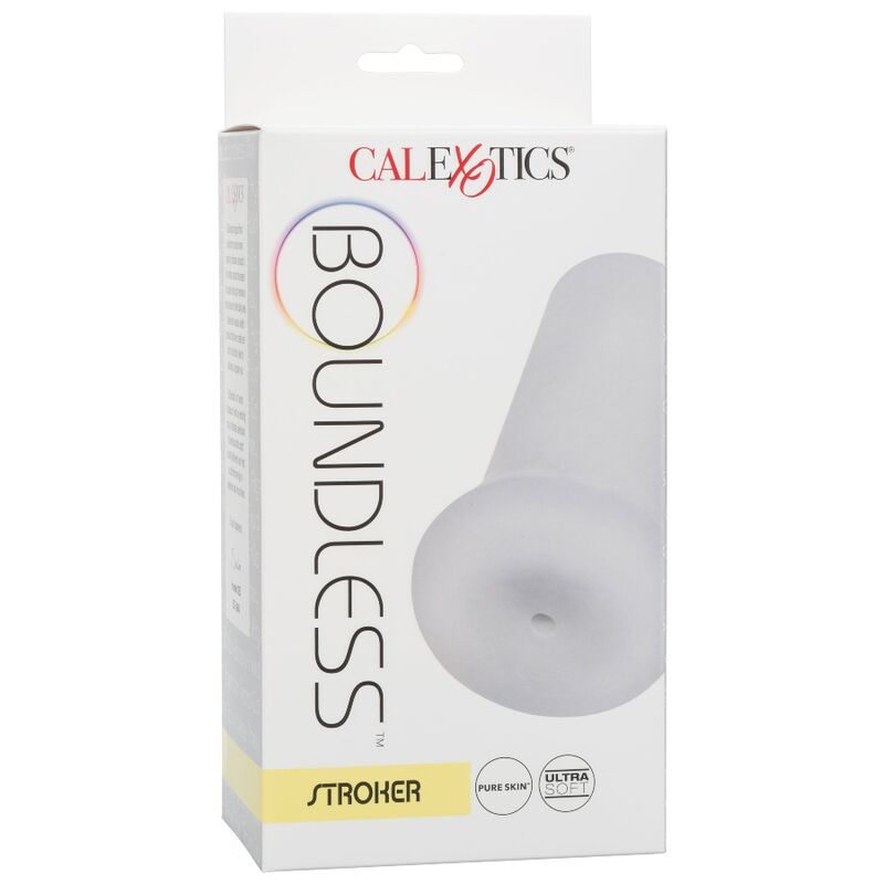 Calexotics-Boundless Stroker Trasparente-TPE, impermeabile · Masturbatori (imaginea 6)