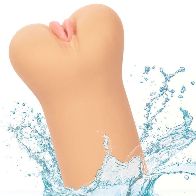 Calexotics-Boundless Stroker Vulvar Light Skin-TPE, Impermeabile · Masturbatori (immagine 8)