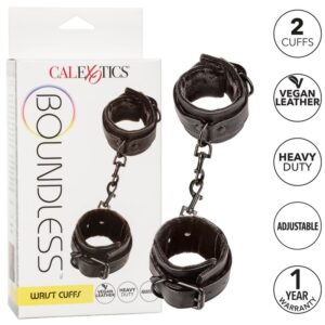 Calexotics-Manette Boundless per Polsini-Pelle Ecologica · Bondage & Manette (immagine 3)