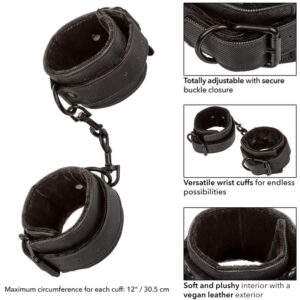 Calexotics-Manette Boundless per Polsini-Pelle Ecologica · Bondage & Manette (immagine 5)
