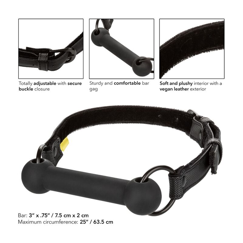 Calexotics-Boundless Bar Gag-Silicone · Bondage & Manette (immagine 4)
